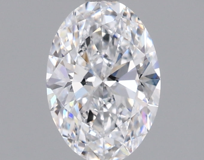 1.04 Carat Oval Shaped, Ideal Cut, D Color, VVS2 Clarity, IGI Certified Lab Grown Diamond