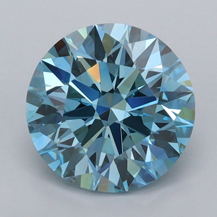 1.50 Carat Round Shaped, Ideal Cut, VVS2 Clarity, IGI Certified Lab Grown Diamond
