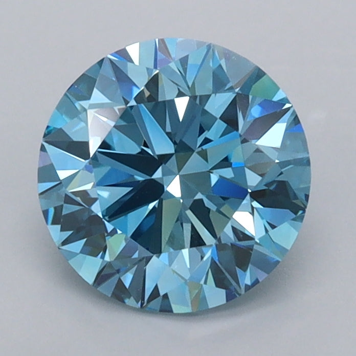 1.48 Carat Round Shaped, Ideal Cut, VVS2 Clarity, IGI Certified Lab Grown Diamond