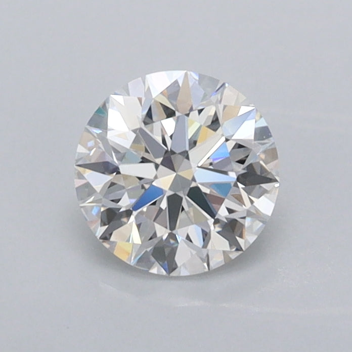 0.65 Carat Round Shaped, Excellent Cut, D Color, VVS1 Clarity, IGI Certified Lab Grown Diamond