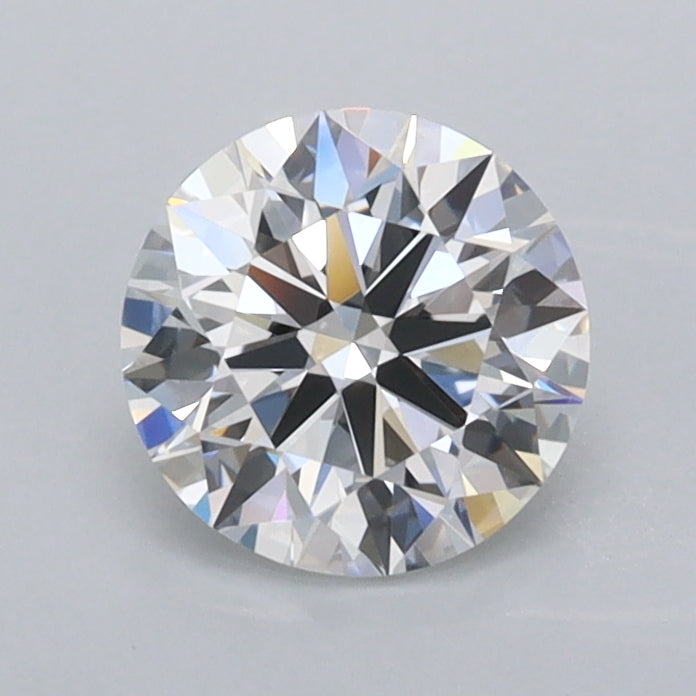 0.96 Carat Round Shaped, Ideal Cut, D Color, VVS2 Clarity, IGI Certified Lab Grown Diamond