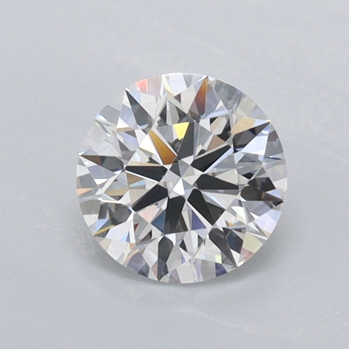 0.63 Carat Round Shaped, Ideal Cut, D Color, IF Clarity, IGI Certified Lab Grown Diamond