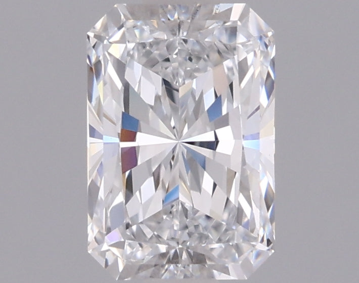 1.06 Carat Radiant Shaped, Excellent Cut, D Color, VVS2 Clarity, IGI Certified Lab Grown Diamond