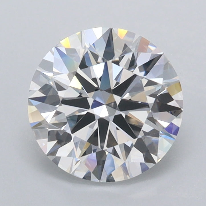 1.51 Carat Round Shaped, Ideal Cut, D Color, VVS1 Clarity, IGI Certified Lab Grown Diamond