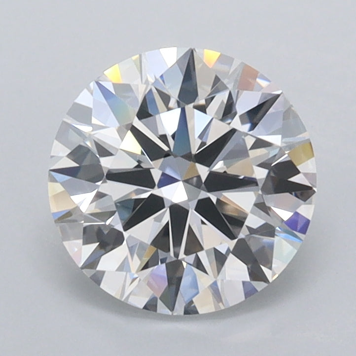 1.51 Carat Round Shaped, Ideal Cut, D Color, VVS1 Clarity, IGI Certified Lab Grown Diamond