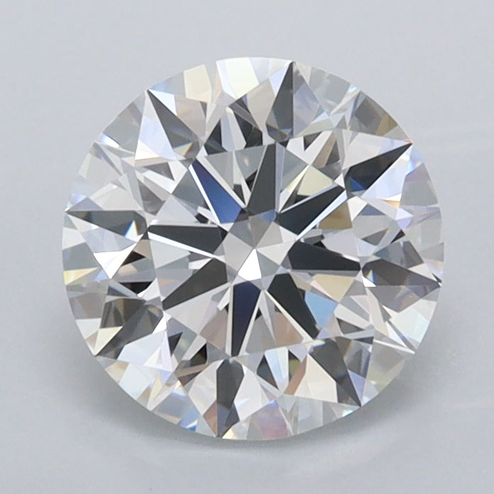 1.36 Carat Round Shaped, Ideal Cut, D Color, FL Clarity, IGI Certified Lab Grown Diamond