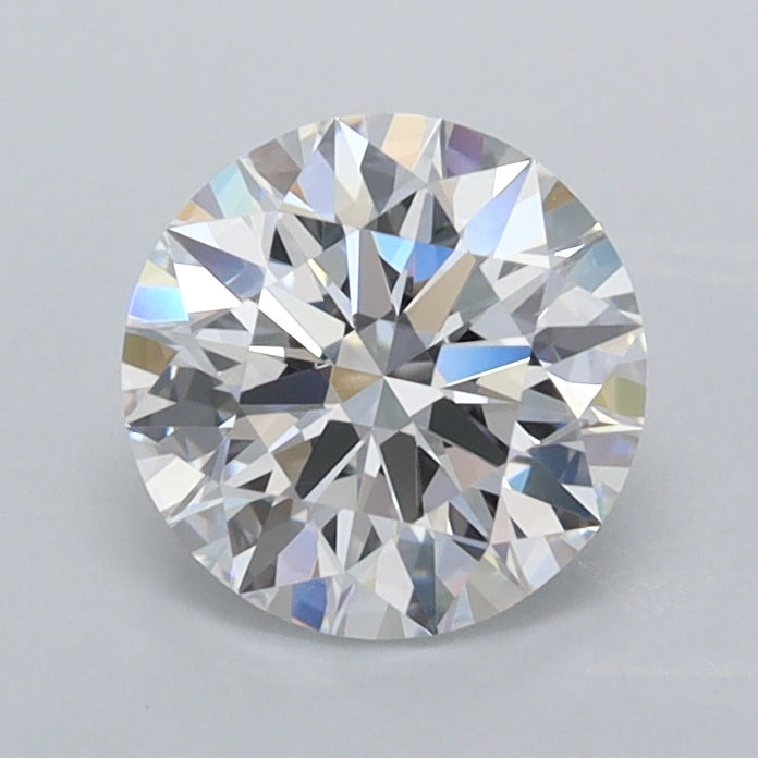 1.06 Carat Round Shaped, Ideal Cut, D Color, VVS2 Clarity, IGI Certified Lab Grown Diamond