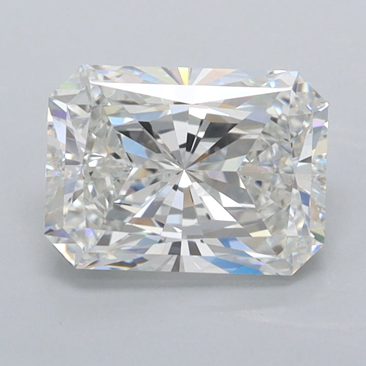 1.35 Carat Radiant Shaped, Ideal Cut, E Color, VVS1 Clarity, IGI Certified Lab Grown Diamond