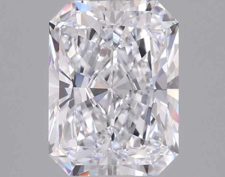 1.45 Carat Radiant Shaped, Ideal Cut, D Color, VVS1 Clarity, IGI Certified Lab Grown Diamond