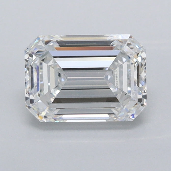 1.05 Carat Emerald Shaped, Ideal Cut, D Color, VVS1 Clarity, IGI Certified Lab Grown Diamond