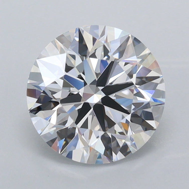 1.62 Carat Round Shaped, Ideal Cut, D Color, VVS1 Clarity, IGI Certified Lab Grown Diamond