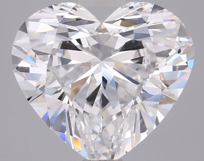 1.81 Carat Heart Shaped, Ideal Cut, D Color, VVS1 Clarity, IGI Certified Lab Grown Diamond