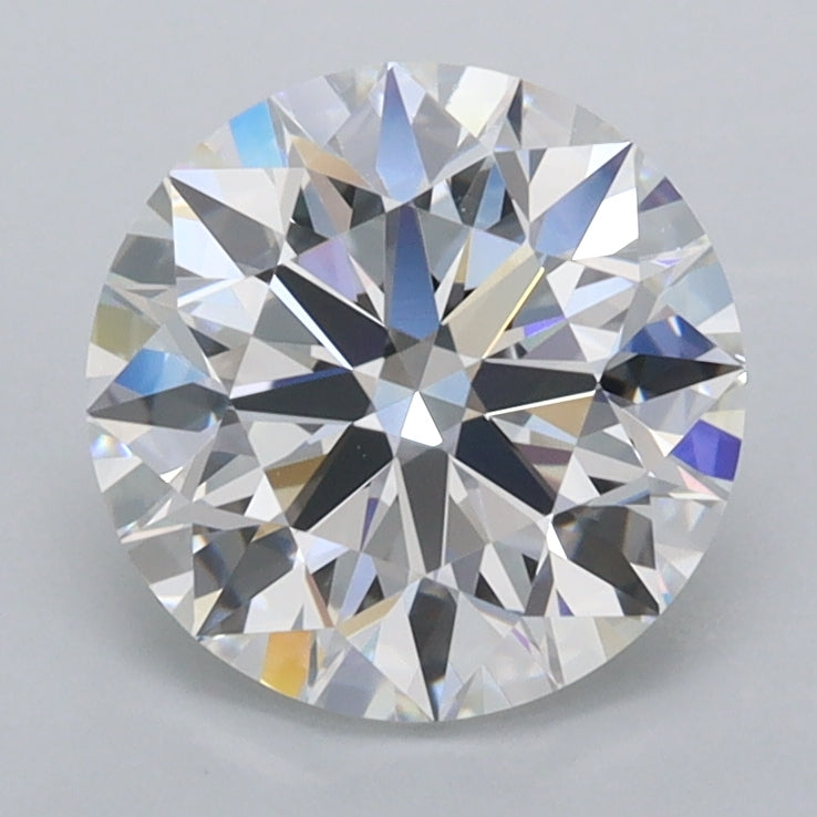 2.02 Carat Round Shaped, Ideal Cut, E Color, VVS1 Clarity, IGI Certified Lab Grown Diamond