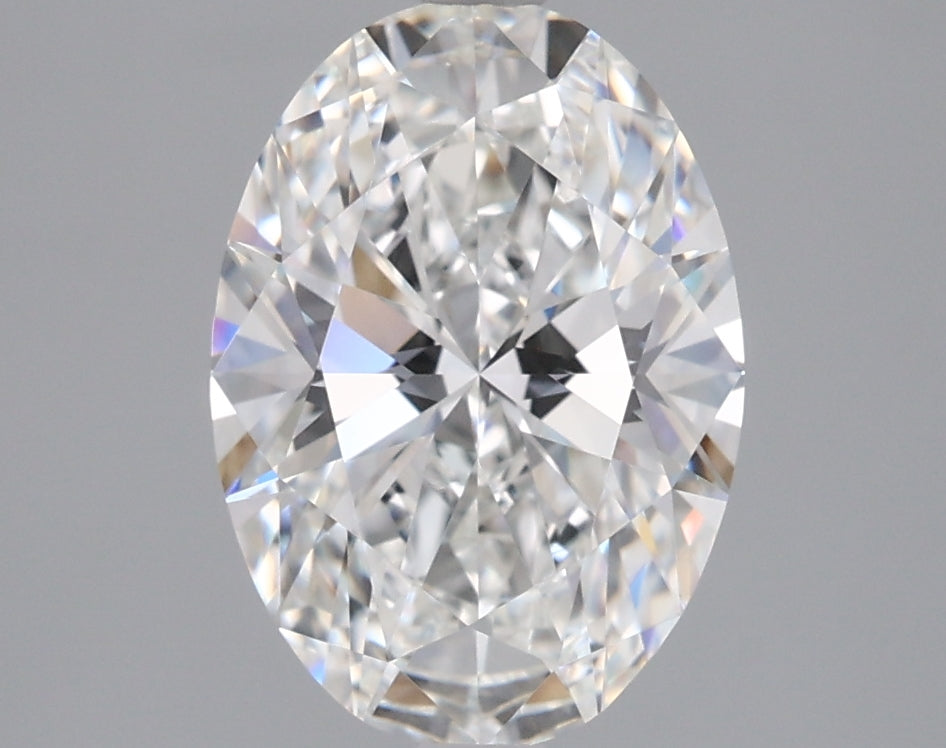 2.12 Carat Oval Shaped, Ideal Cut, E Color, VVS1 Clarity, IGI Certified Lab Grown Diamond