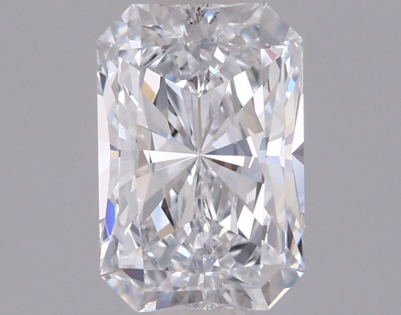 0.96 Carat Radiant Shaped, Ideal Cut, E Color, VS1 Clarity, IGI Certified Lab Grown Diamond