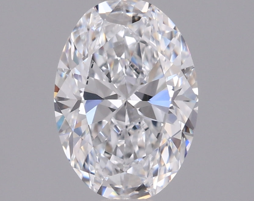 0.98 Carat Oval Shaped, Ideal Cut, D Color, VVS1 Clarity, IGI Certified Lab Grown Diamond