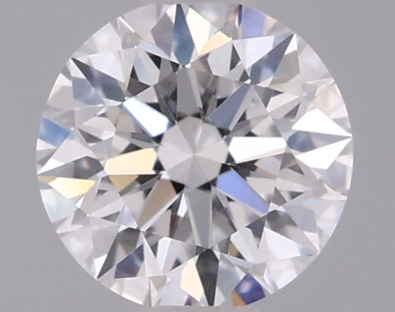 0.56 Carat Round Shaped, Excellent Cut, D Color, VVS2 Clarity, IGI Certified Lab Grown Diamond