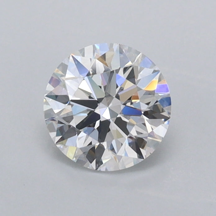 0.66 Carat Round Shaped, Ideal Cut, D Color, VVS1 Clarity, IGI Certified Lab Grown Diamond