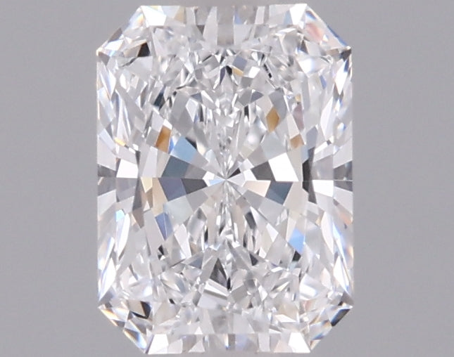 0.96 Carat Radiant Shaped, Ideal Cut, D Color, IF Clarity, IGI Certified Lab Grown Diamond