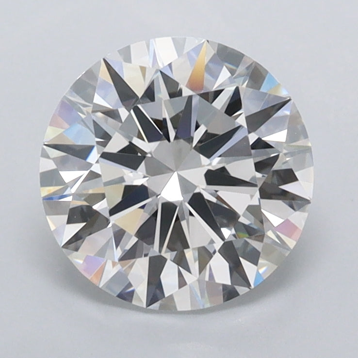 1.67 Carat Round Shaped, Ideal Cut, D Color, VVS1 Clarity, IGI Certified Lab Grown Diamond