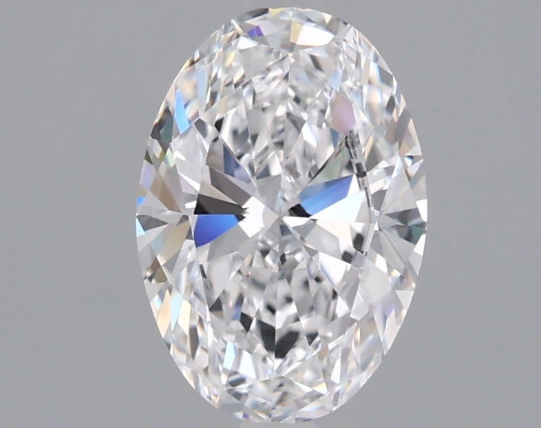 1.10 Carat Oval Shaped, Ideal Cut, D Color, VVS1 Clarity, IGI Certified Lab Grown Diamond