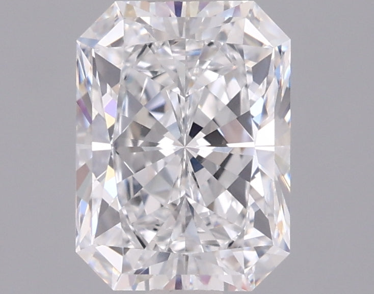 1.55 Carat Radiant Shaped, Excellent Cut, D Color, VVS1 Clarity, IGI Certified Lab Grown Diamond