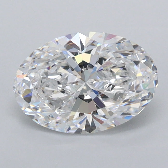 1.04 Carat Oval Shaped, Ideal Cut, D Color, FL Clarity, IGI Certified Lab Grown Diamond