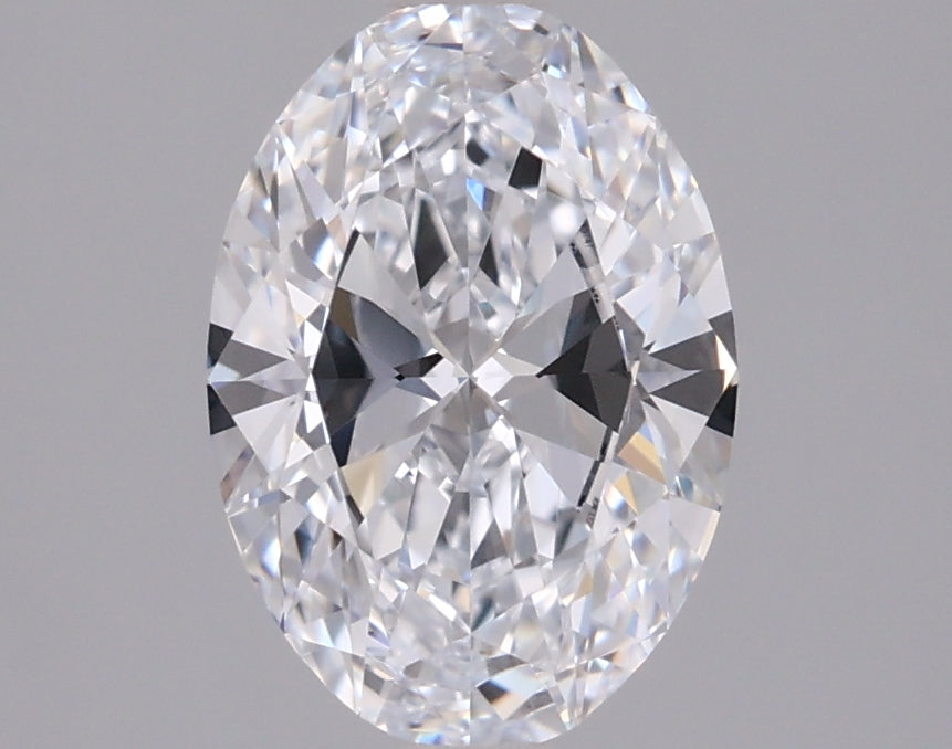 1.42 Carat Oval Shaped, Ideal Cut, D Color, VVS1 Clarity, IGI Certified Lab Grown Diamond