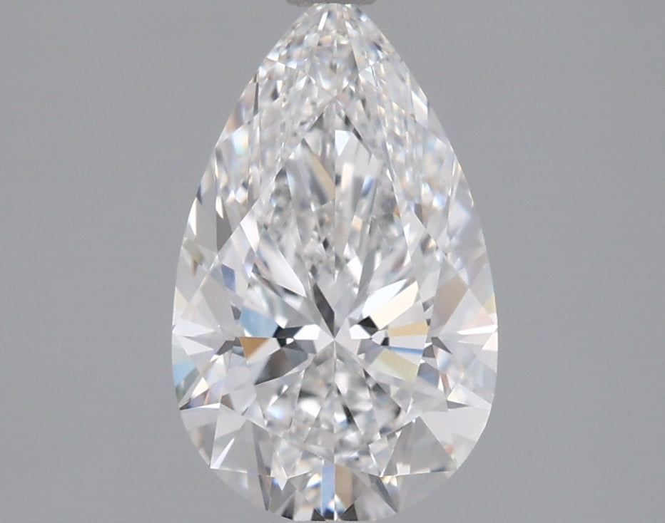 1.53 Carat Pear Shaped, Excellent Cut, D Color, VVS1 Clarity, IGI Certified Lab Grown Diamond