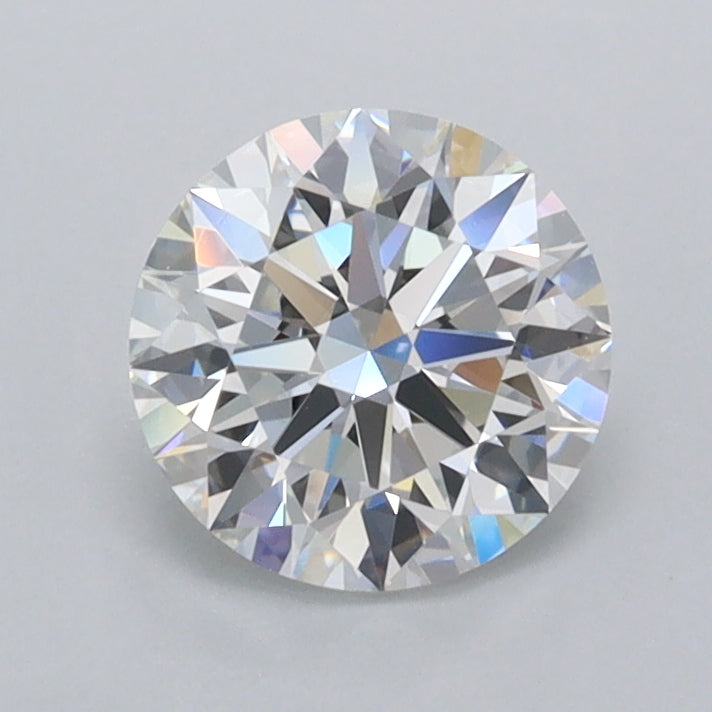 1.08 Carat Round Shaped, Ideal Cut, E Color, FL Clarity, IGI Certified Lab Grown Diamond
