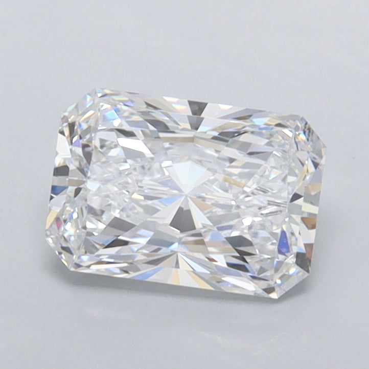 1.01 Carat Radiant Shaped, Ideal Cut, D Color, VVS1 Clarity, IGI Certified Lab Grown Diamond