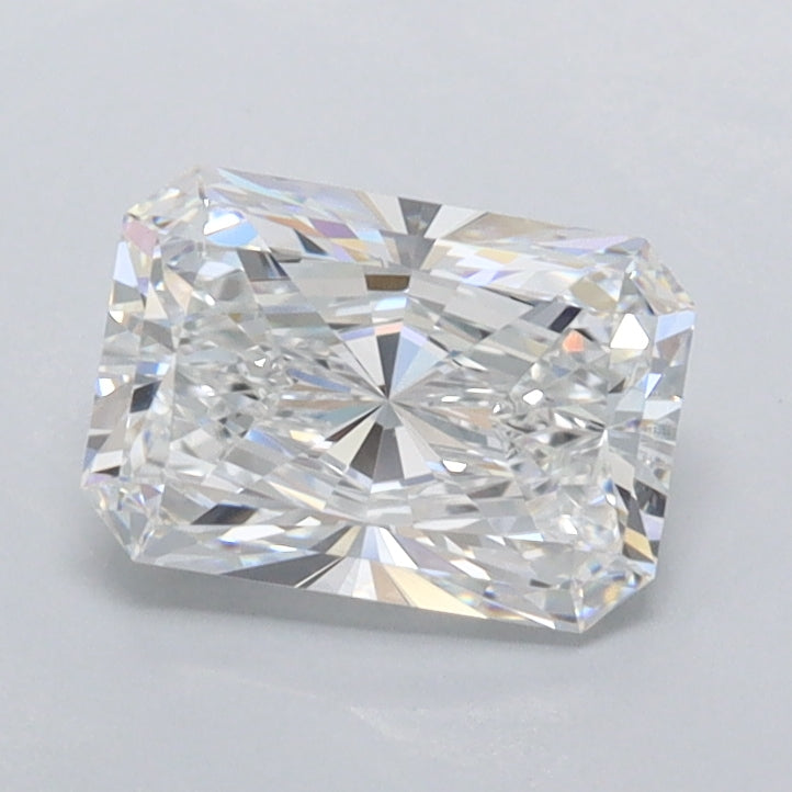 1.08 Carat Radiant Shaped, Ideal Cut, E Color, VVS1 Clarity, IGI Certified Lab Grown Diamond