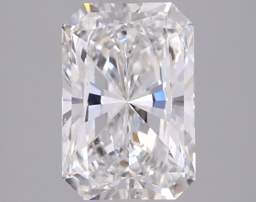 2.00 Carat Radiant Shaped, Ideal Cut, E Color, VS2 Clarity, IGI Certified Lab Grown Diamond