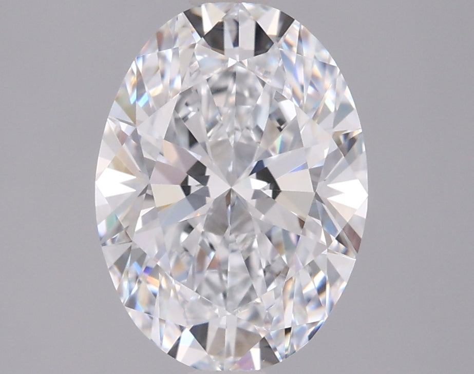 2.09 Carat Oval Shaped, Ideal Cut, D Color, VVS1 Clarity, IGI Certified Lab Grown Diamond