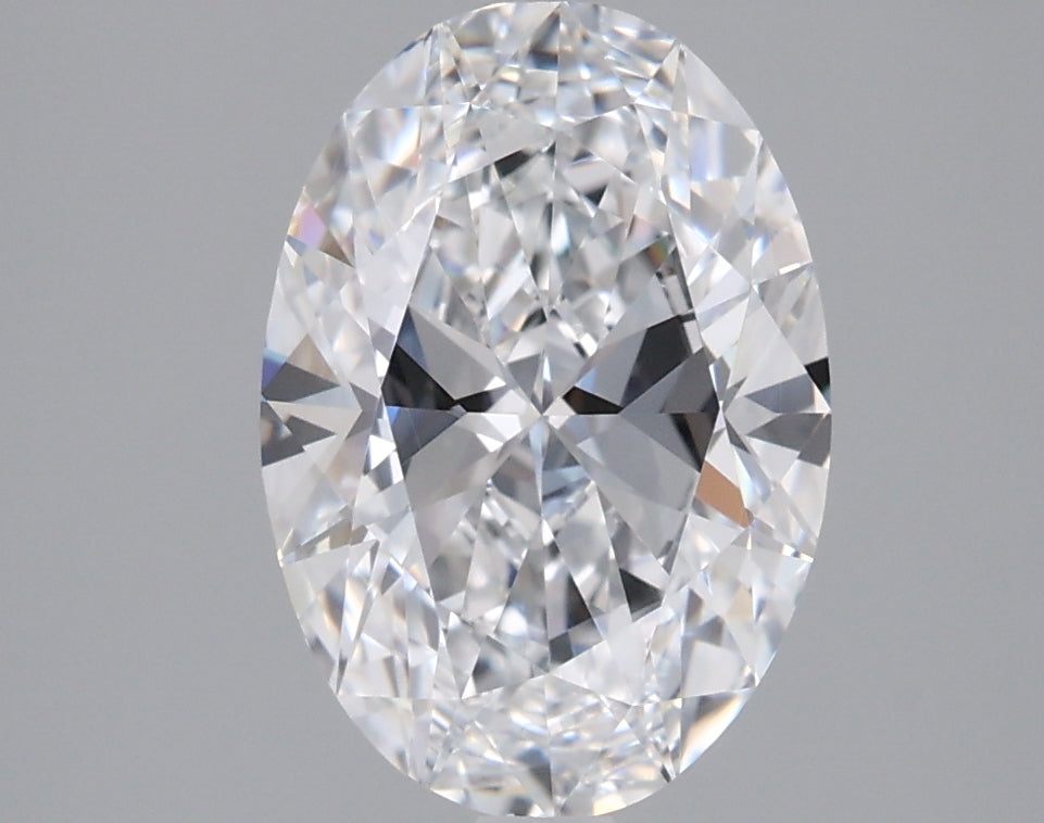 2.00 Carat Oval Shaped, Ideal Cut, D Color, VVS1 Clarity, IGI Certified Lab Grown Diamond