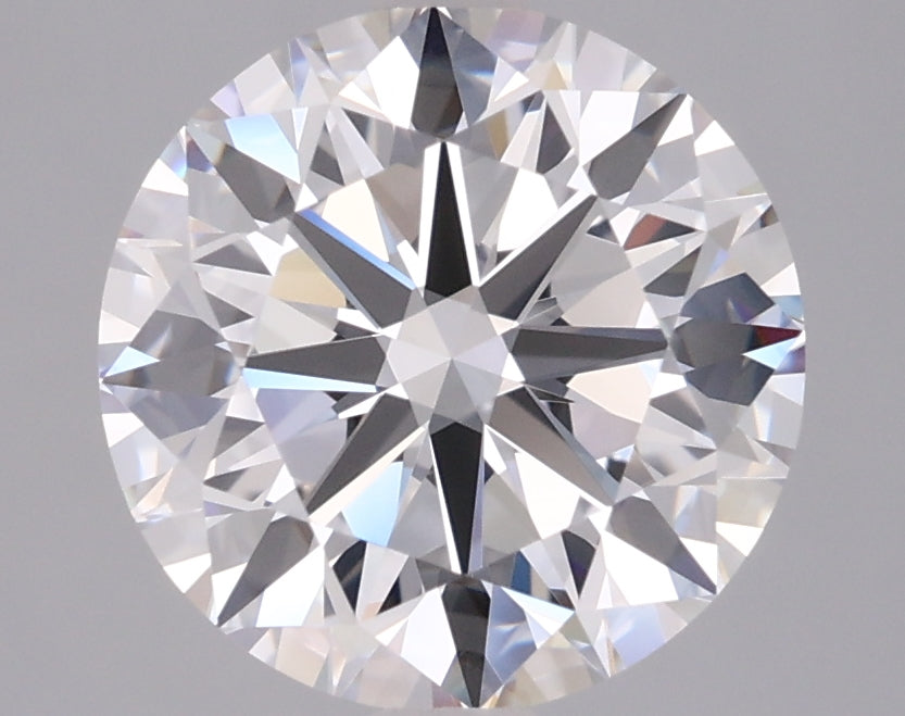 3.01 Carat Round Shaped, Excellent Cut, D Color, VVS1 Clarity, IGI Certified Lab Grown Diamond