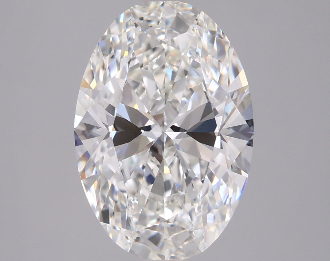 3.06 Carat Oval Shaped, Ideal Cut, F Color, VVS1 Clarity, IGI Certified Lab Grown Diamond
