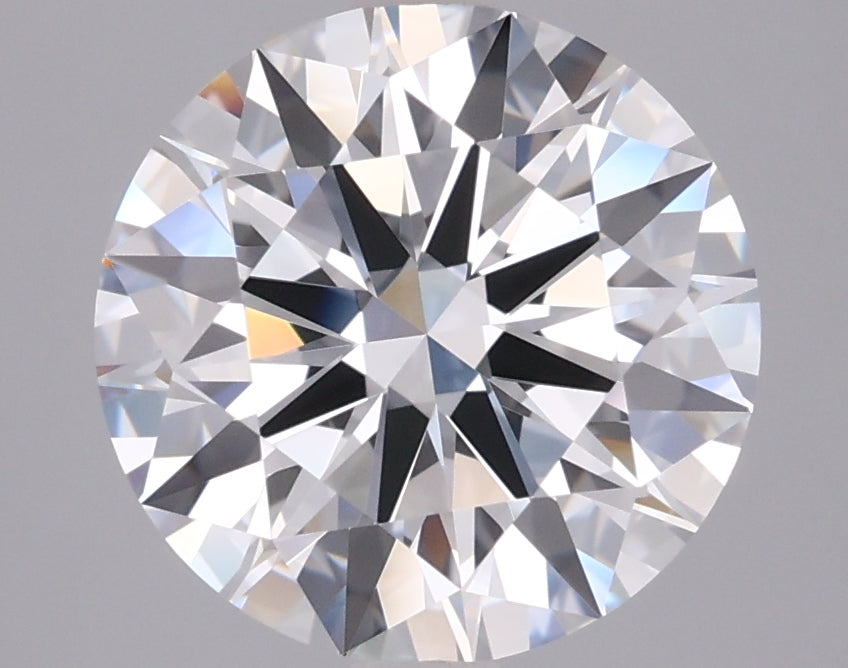 3.00 Carat Round Shaped, Ideal Cut, D Color, VVS1 Clarity, IGI Certified Lab Grown Diamond
