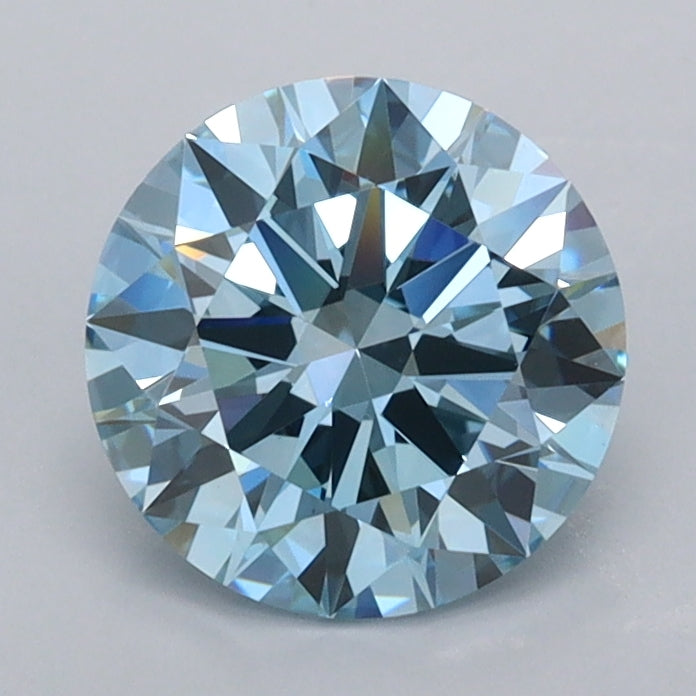 1.41 Carat Round Shaped, Ideal Cut, VVS2 Clarity, IGI Certified Lab Grown Diamond
