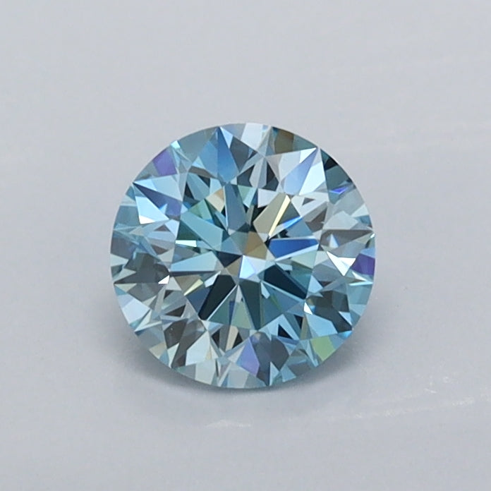 0.51 Carat Round Shaped, Ideal Cut, VVS2 Clarity, IGI Certified Lab Grown Diamond