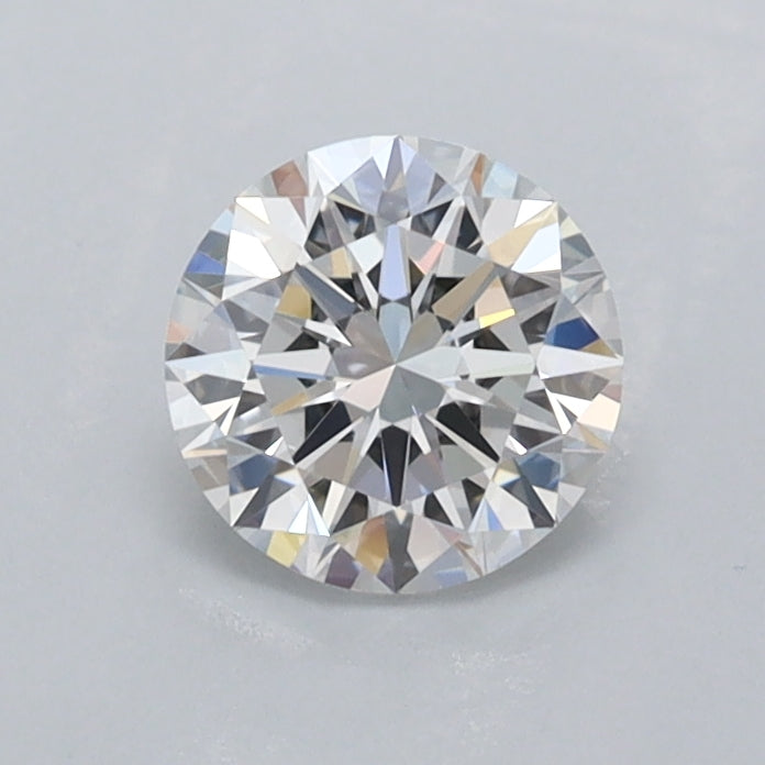0.84 Carat Round Shaped, Ideal Cut, D Color, VVS1 Clarity, IGI Certified Lab Grown Diamond