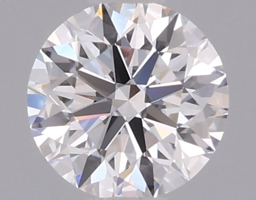 0.55 Carat Round Shaped, Excellent Cut, D Color, VVS2 Clarity, IGI Certified Lab Grown Diamond