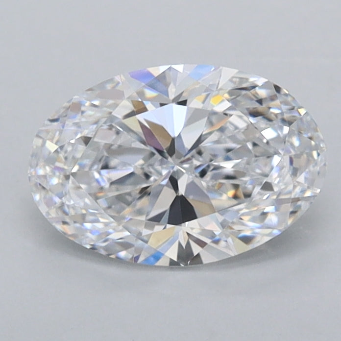 1.02 Carat Oval Shaped, Ideal Cut, D Color, IF Clarity, IGI Certified Lab Grown Diamond