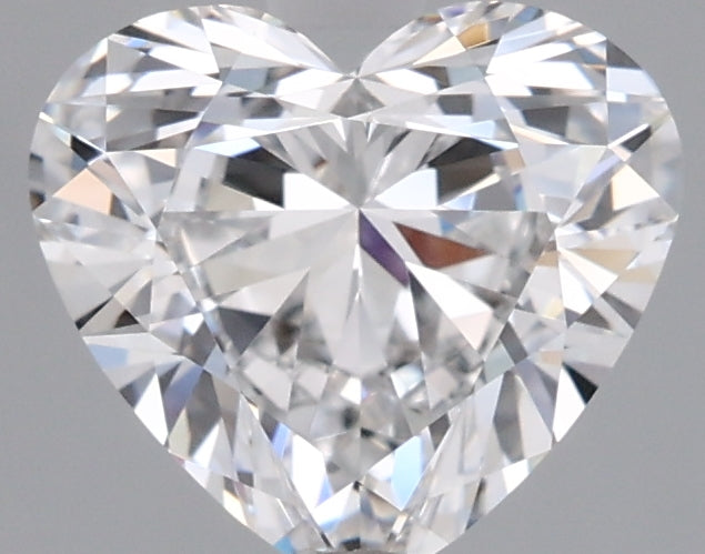 1.50 Carat Heart Shaped, Ideal Cut, D Color, VVS1 Clarity, IGI Certified Lab Grown Diamond