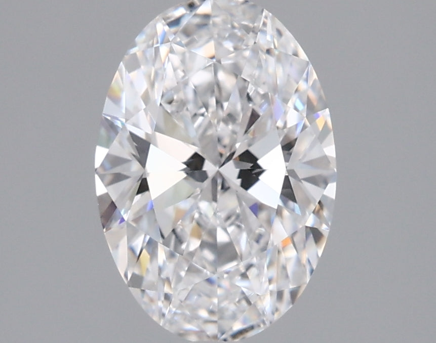 1.53 Carat Oval Shaped, Ideal Cut, D Color, VVS1 Clarity, IGI Certified Lab Grown Diamond