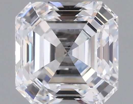 1.06 Carat Asscher Shaped, Ideal Cut, D Color, VVS1 Clarity, IGI Certified Lab Grown Diamond