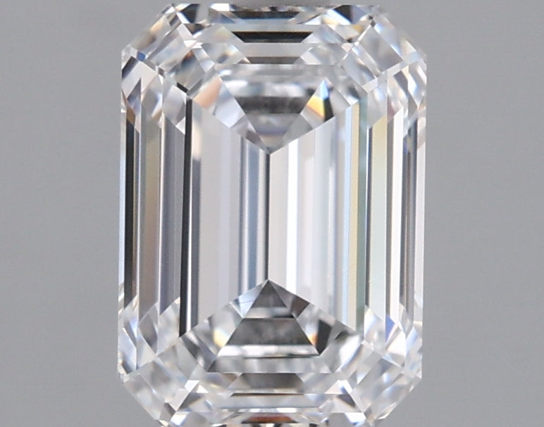 2.02 Carat Emerald Shaped, Ideal Cut, D Color, VVS1 Clarity, IGI Certified Lab Grown Diamond