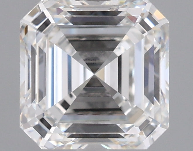 2.00 Carat Asscher Shaped, Ideal Cut, F Color, VVS1 Clarity, IGI Certified Lab Grown Diamond