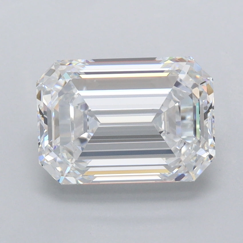 2.02 Carat Emerald Shaped, Ideal Cut, D Color, FL Clarity, IGI Certified Lab Grown Diamond