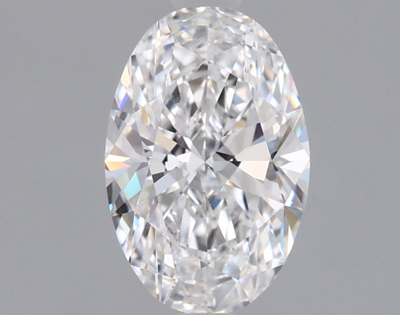 0.92 Carat Oval Shaped, Ideal Cut, D Color, VVS1 Clarity, IGI Certified Lab Grown Diamond